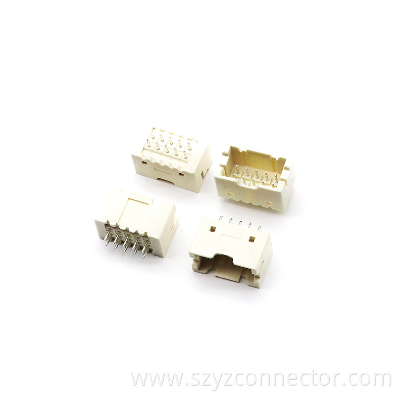 White connector